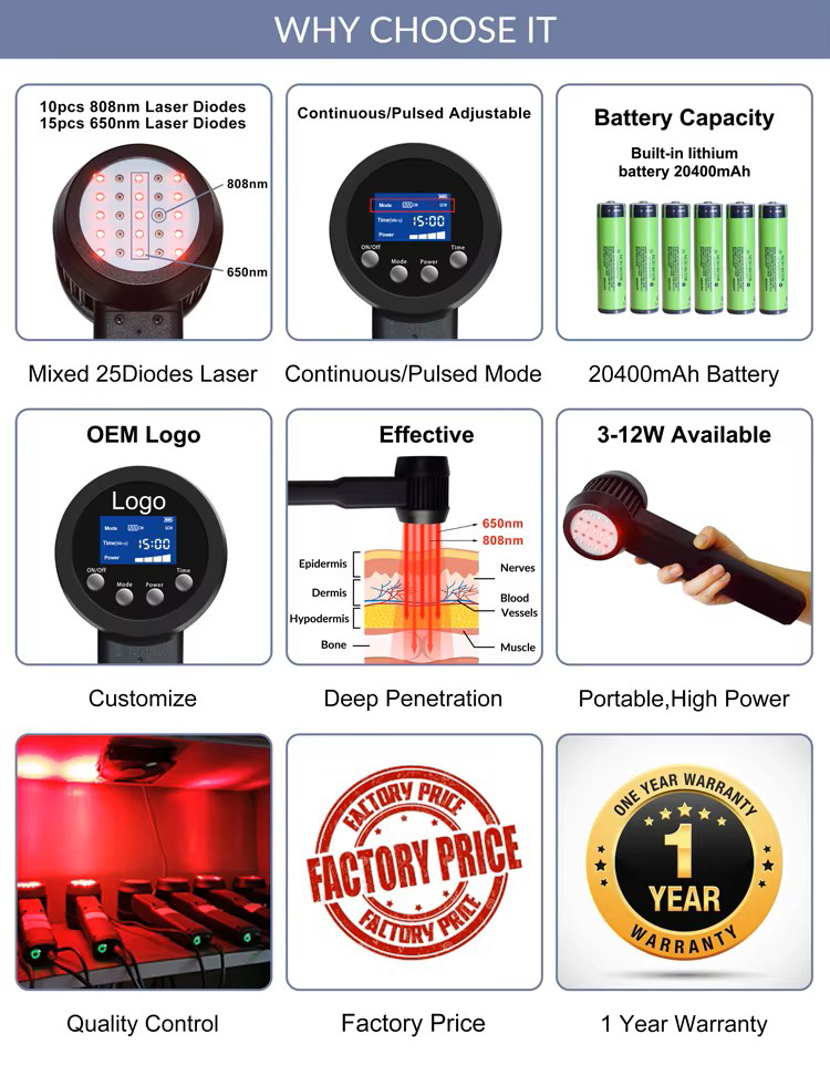 Red Light Therapy Veterinary Laser for Dogs Pets Cats Horses Pain Relief