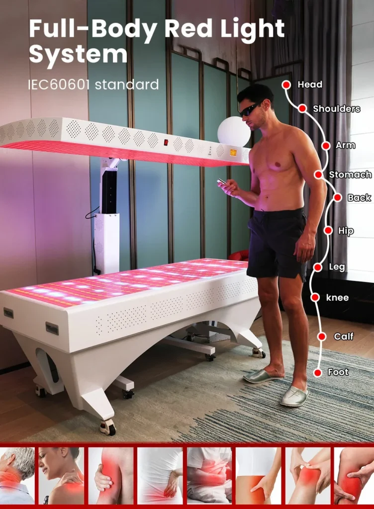 DY OPTO 9-Wavelength Red Light Therapy Bed Manufacturer