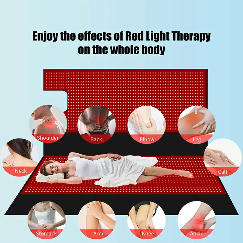 Red Light Therapy 660nm 850nm Mat/Blanket/Pads For Pain Relief